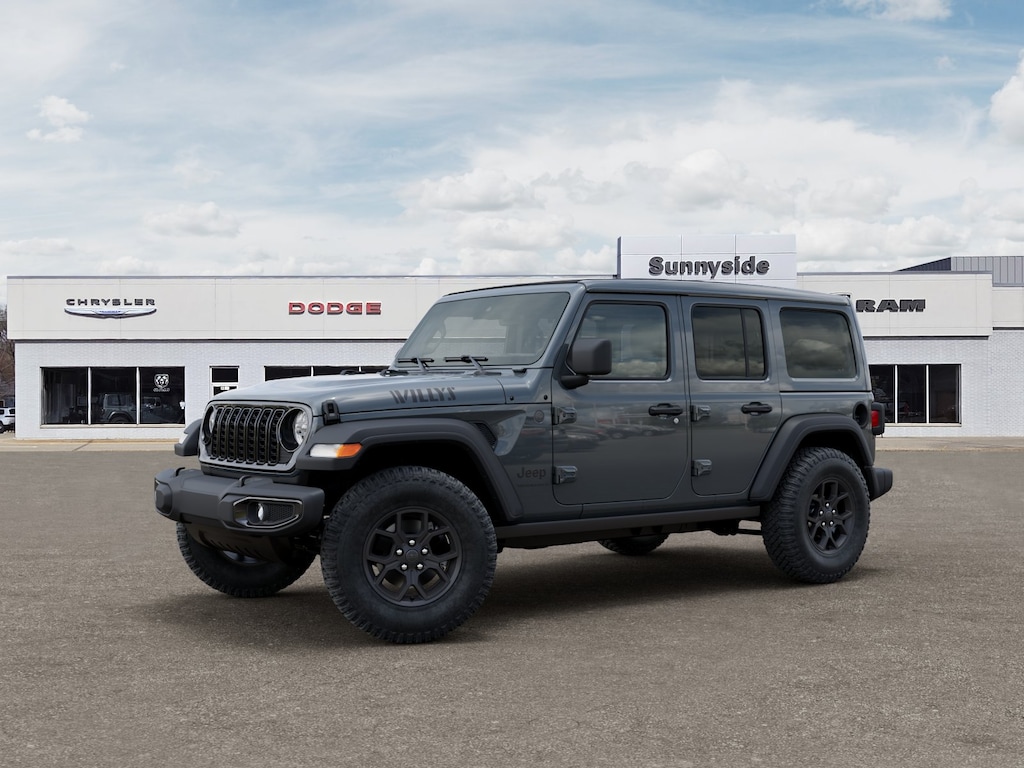 New 2026 Jeep Wrangler 4-DOOR WILLYS Sport Utility