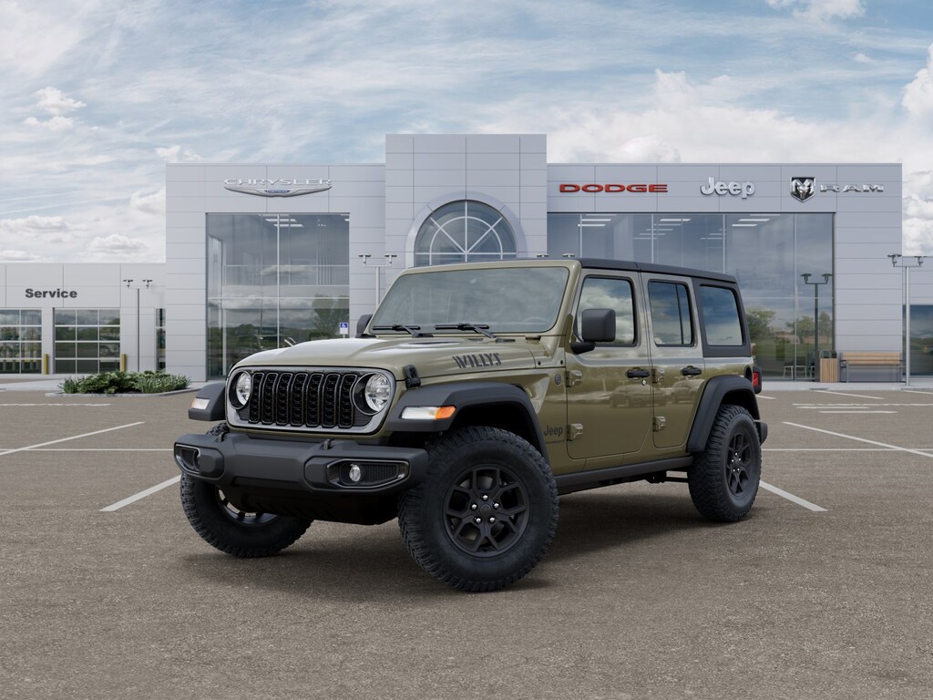 New 2026 Jeep Wrangler 4-Door Willys 4x4 SUV
