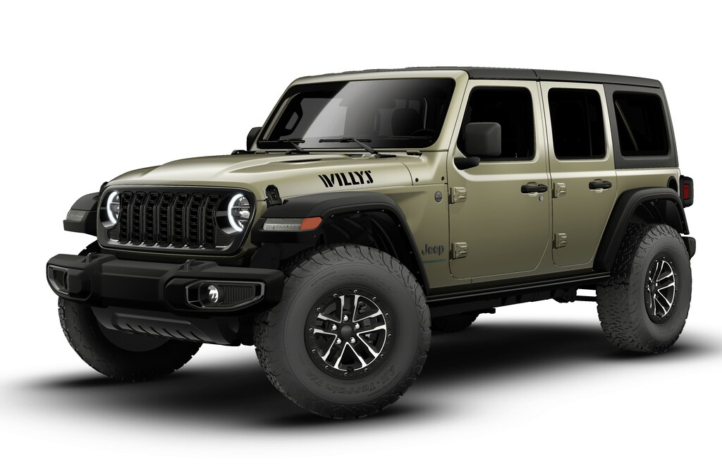 New 2026 Jeep Wrangler 4-DOOR WILLYS Sport Utility