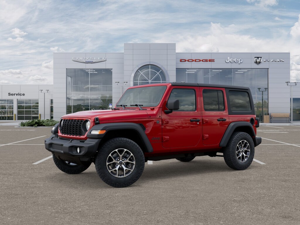 New 2025 Jeep Wrangler 4-DOOR SPORT S Sport Utility