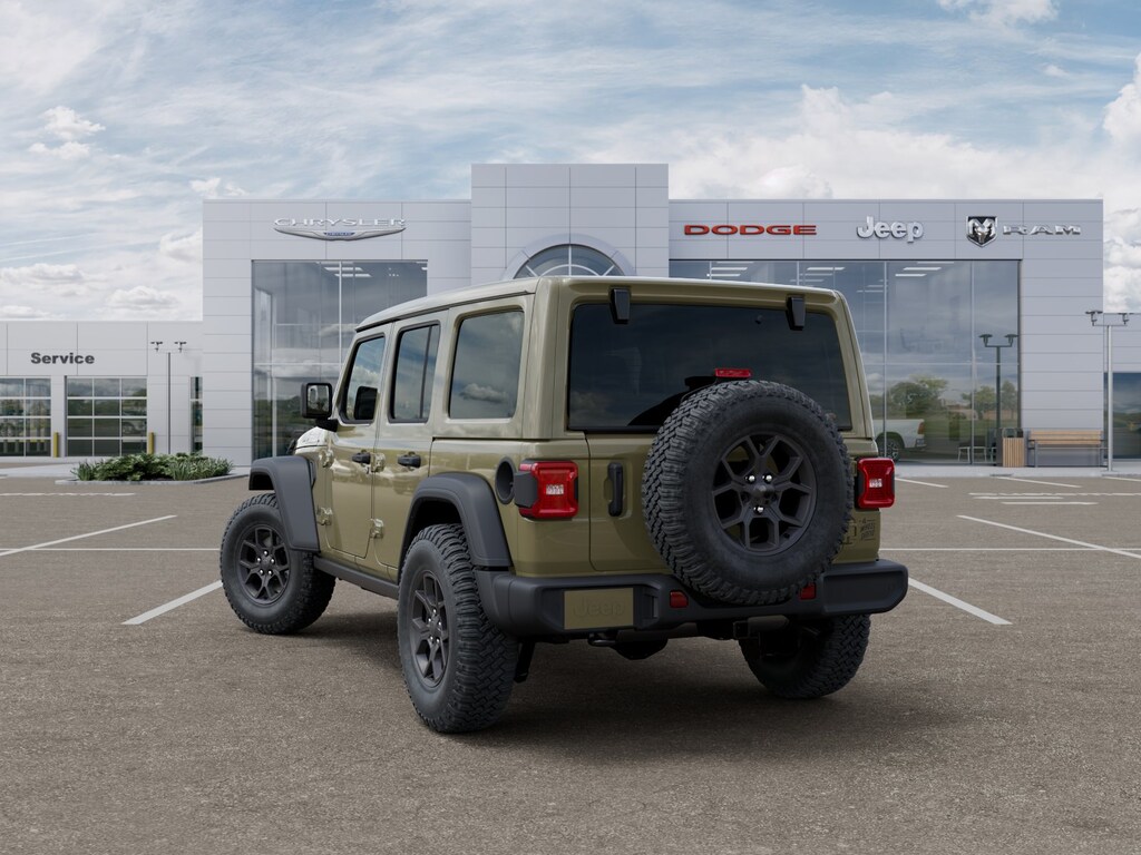 New 2026 Jeep Wrangler 4-DOOR WILLYS Sport Utility