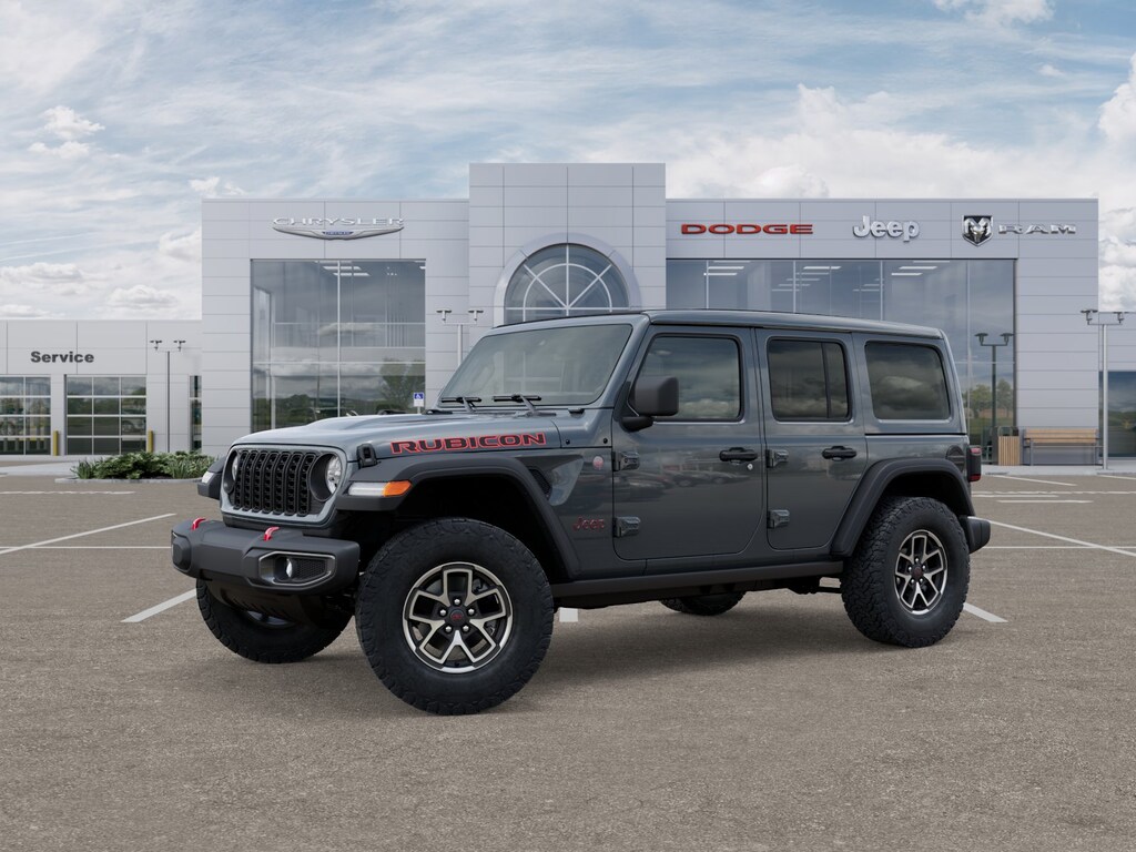 New 2025 Jeep Wrangler 4-DOOR RUBICON Sport Utility
