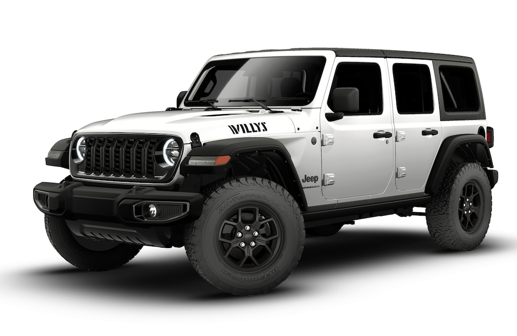 New 2026 Jeep Wrangler 4-DOOR WILLYS Sport Utility