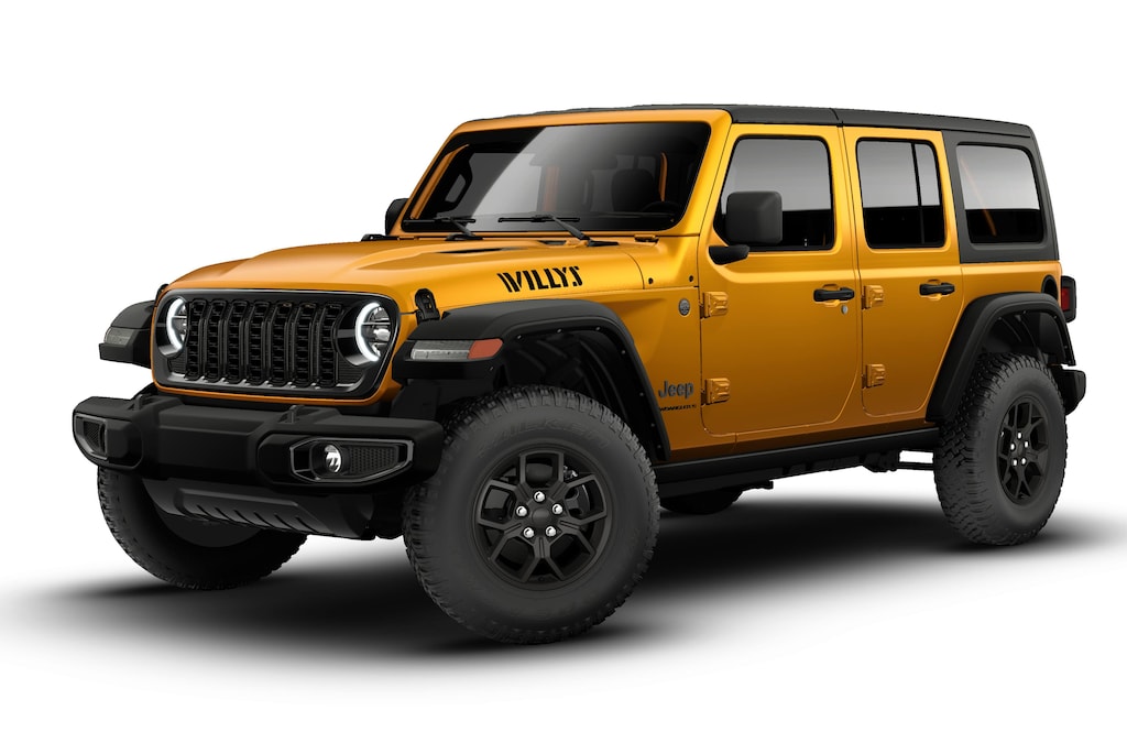New 2026 Jeep Wrangler 4-DOOR WILLYS Sport Utility
