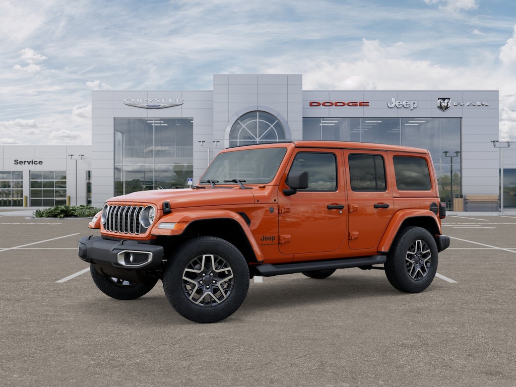 New 2025 Jeep Wrangler 4-DOOR SAHARA Sport Utility