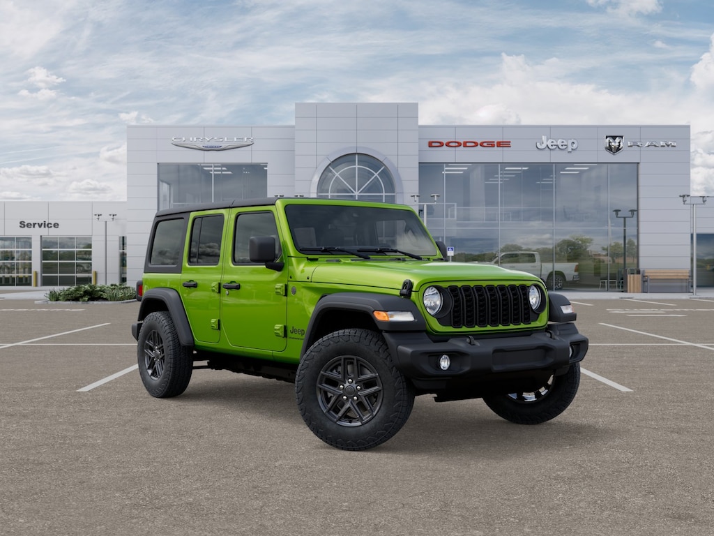 New 2025 Jeep Wrangler 4-DOOR SPORT S Sport Utility