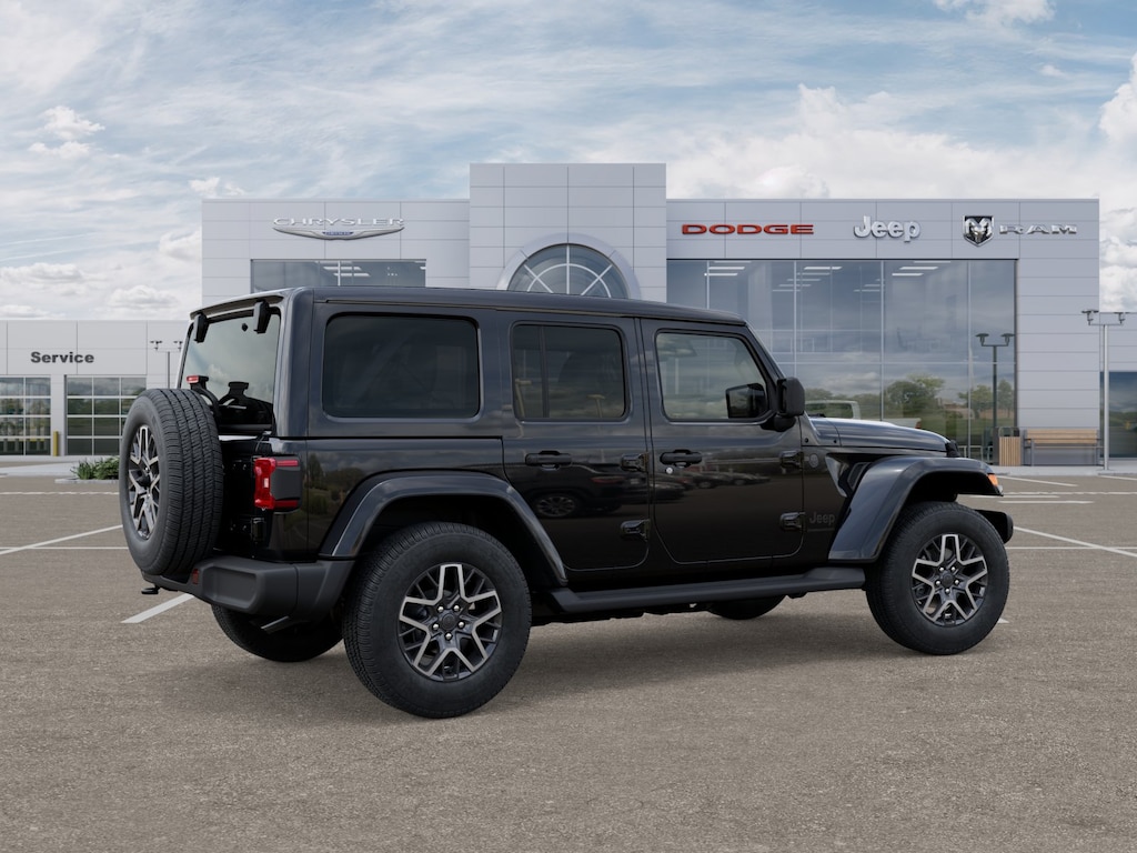 New 2025 Jeep Wrangler 4-DOOR SAHARA Sport Utility
