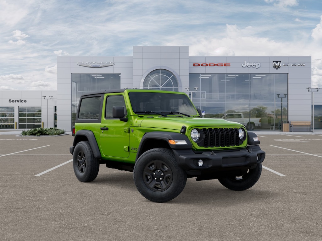 New 2025 Jeep Wrangler 2-DOOR SPORT Sport Utility