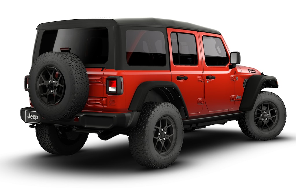 New 2026 Jeep Wrangler 4-DOOR WILLYS Sport Utility