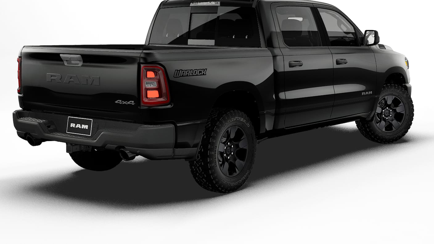 New 2027 Ram 1500 WARLOCK CREW CAB 4X4 5'7 BOX Pickup