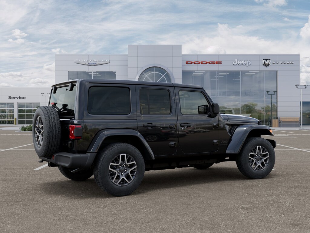 New 2025 Jeep Wrangler 4-DOOR SAHARA Sport Utility