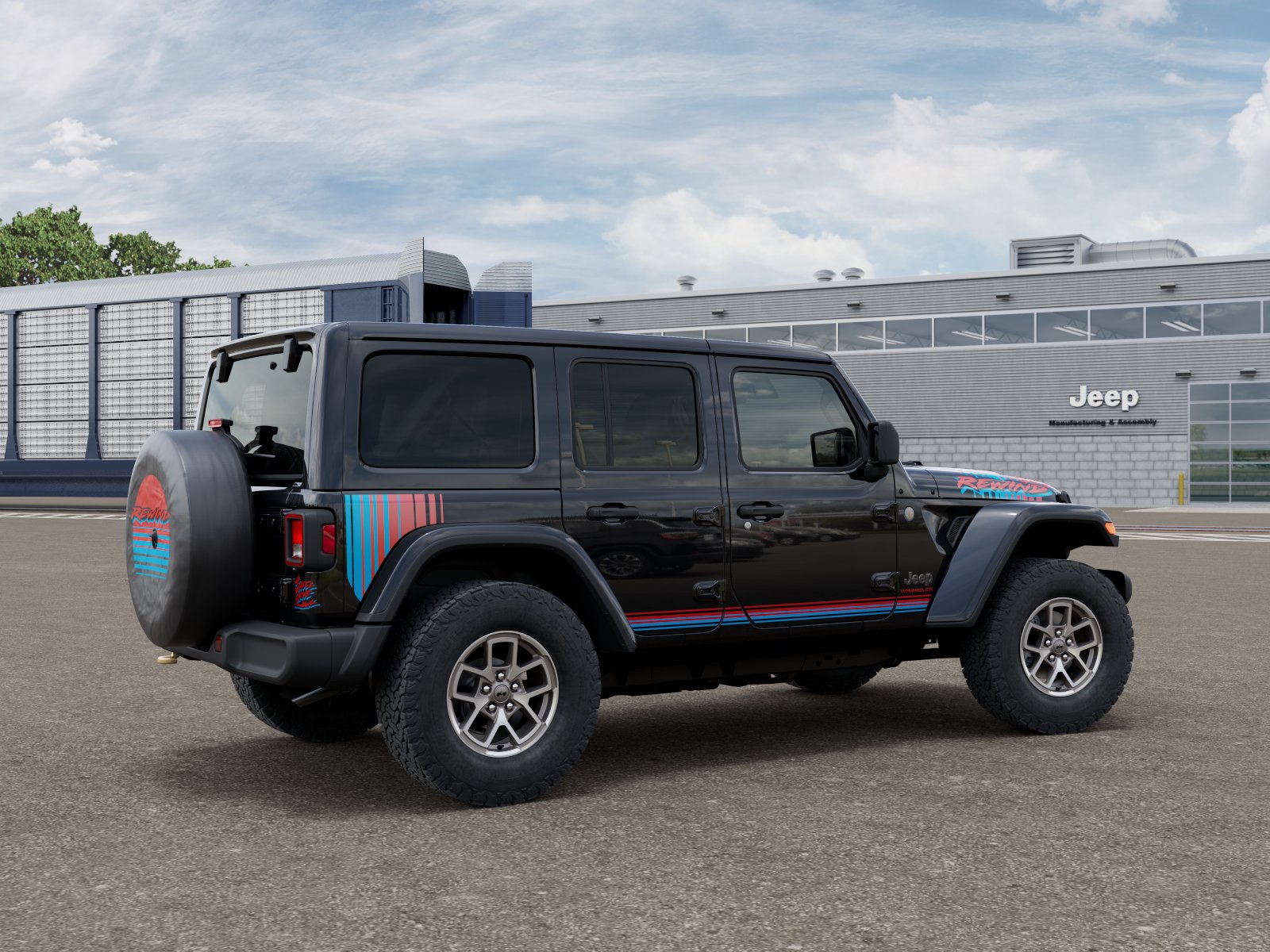 New 2027 Jeep Wrangler 4-DOOR REWIND Sport Utility