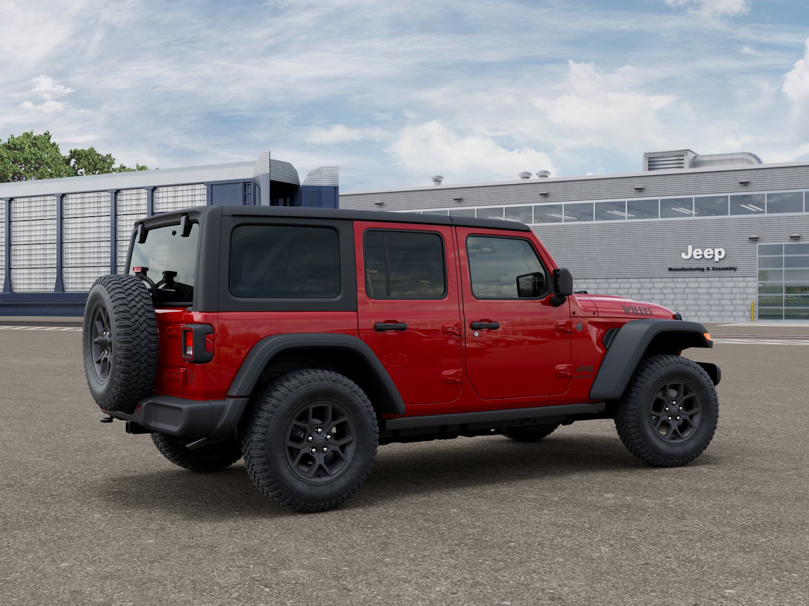 New 2027 Jeep Wrangler 4-DOOR WILLYS Sport Utility