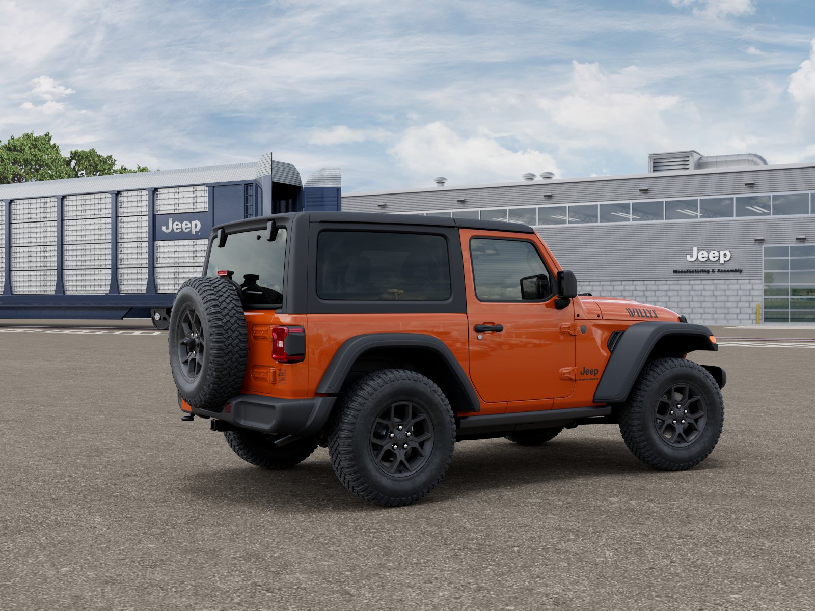 New 2027 Jeep Wrangler 2-DOOR WILLYS Sport Utility