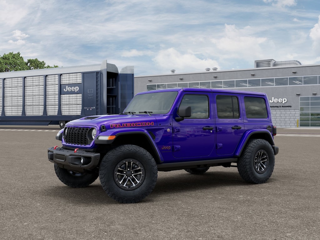 New 2026 Jeep Wrangler 4-DOOR RUBICON X Sport Utility