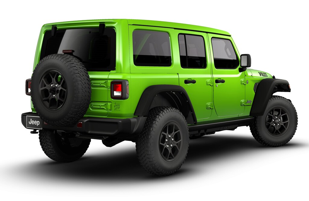 New 2026 Jeep Wrangler 4-DOOR WILLYS Sport Utility