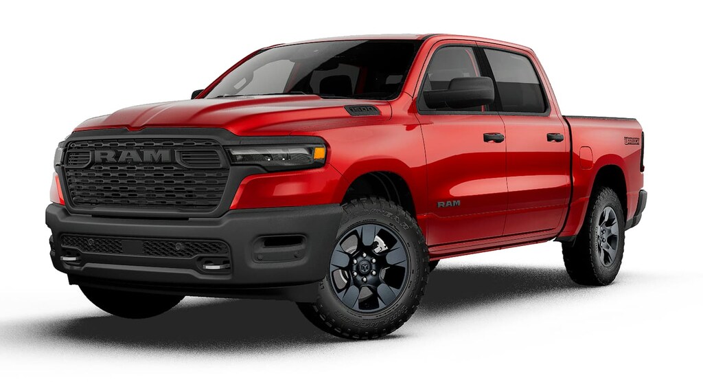 New 2027 Ram 1500 WARLOCK CREW CAB 4X4 5'7' BOX Pickup