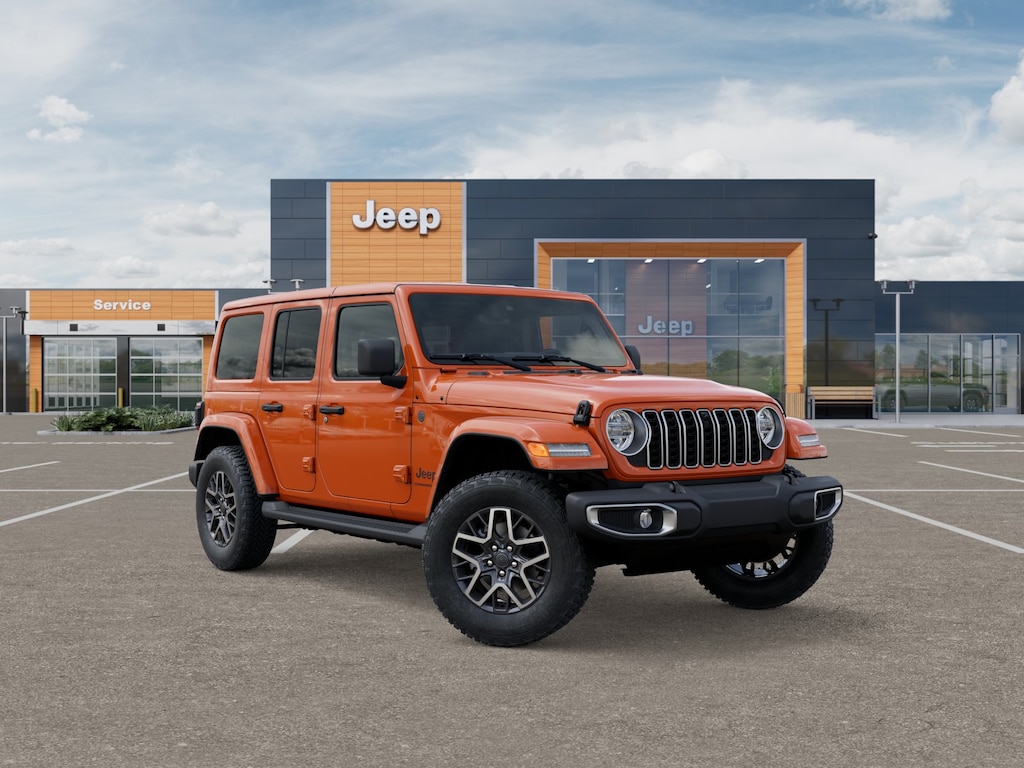 New 2025 Jeep Wrangler 4-DOOR SAHARA Sport Utility