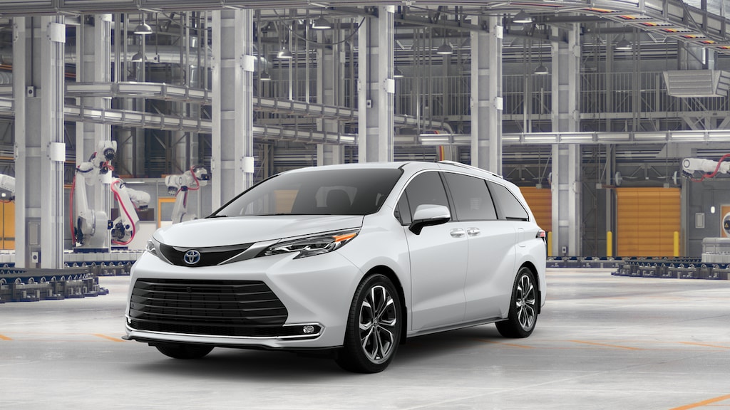New 2025 Toyota Sienna Platinum Van Passenger Van