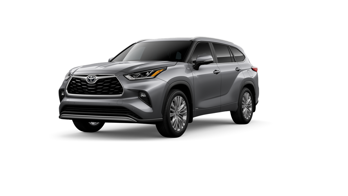 Heavy Metal 2026 Toyota Highlander Hybrid Platinum AWD SUV / Crossover All-Wheel Drive Continuously Variable Transmission