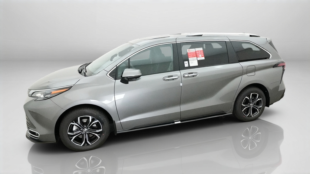 New 2026 Toyota Sienna Platinum Van Passenger Van