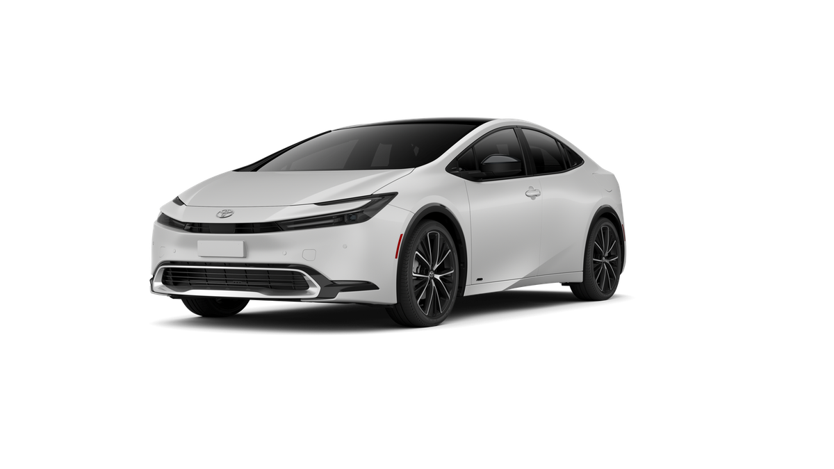 White (Wind Chill Pearl) 2027 Toyota Prius Hatchback Continuously Variable Transmission