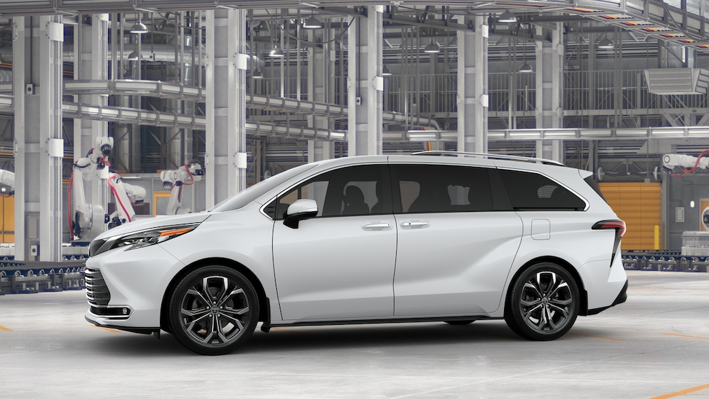 New 2025 Toyota Sienna Platinum Van Passenger Van