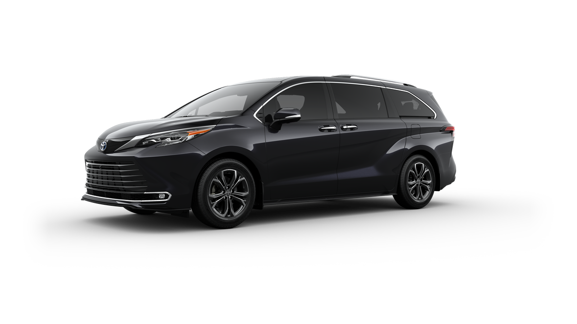 New 2025 Toyota Sienna Platinum Van Passenger Van