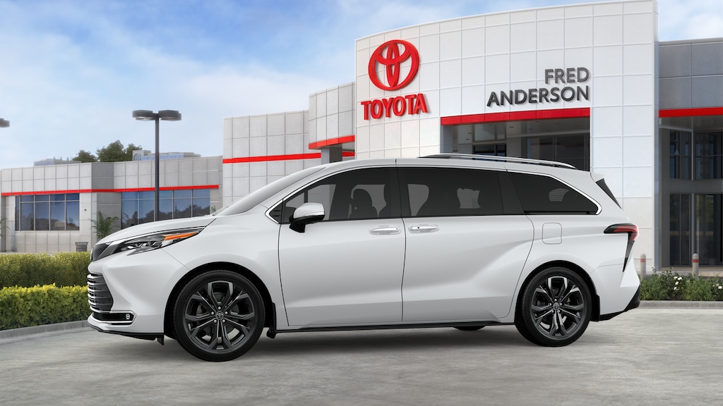 New 2025 Toyota Sienna Platinum Van Passenger Van