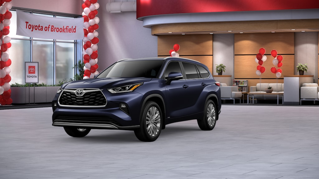 New 2026 Toyota Highlander Hybrid Platinum SUV
