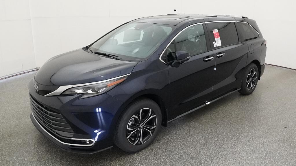 New 2026 Toyota Sienna Platinum Van Passenger Van