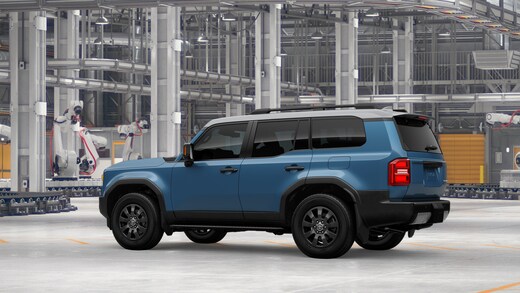 Used 2026 Toyota Land Cruiser Base Heritage Blue Gray Scape Roof