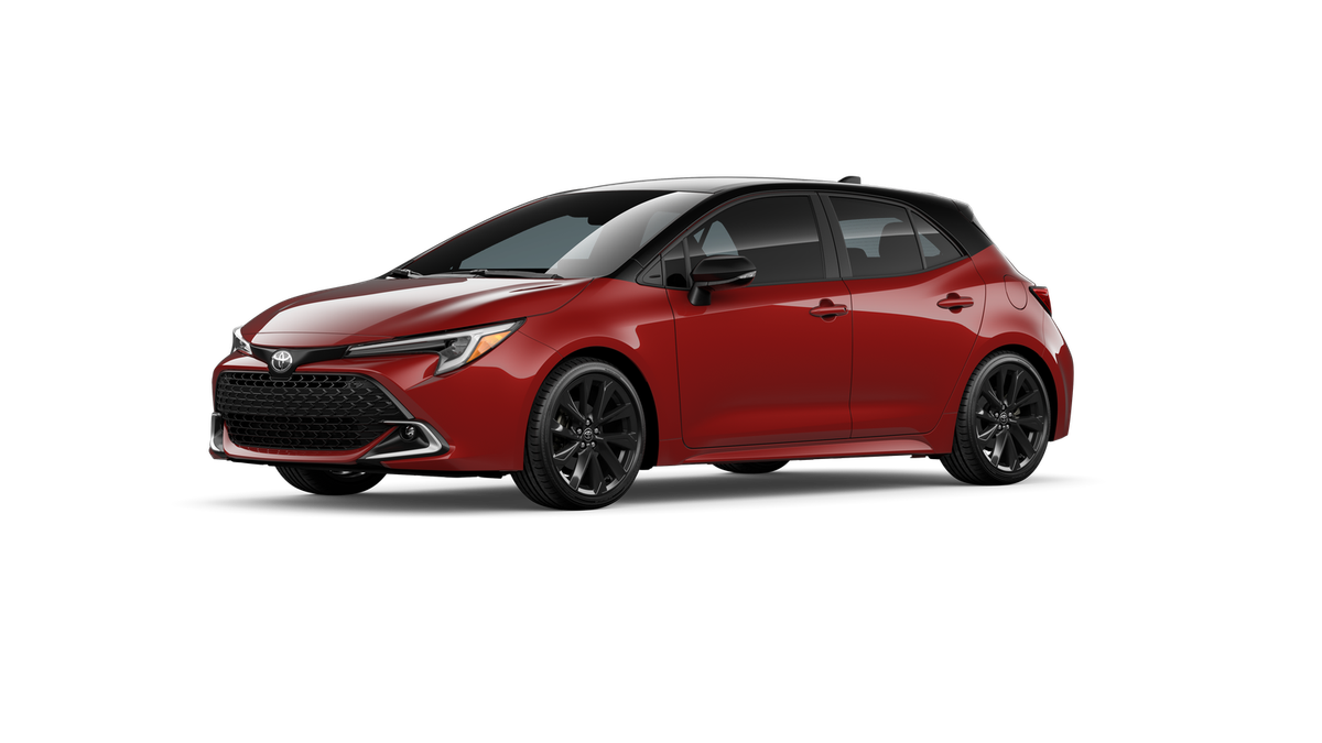 New 2026 Toyota Corolla Hatchback XSE 5DrHATCHBACK Finish Line Red