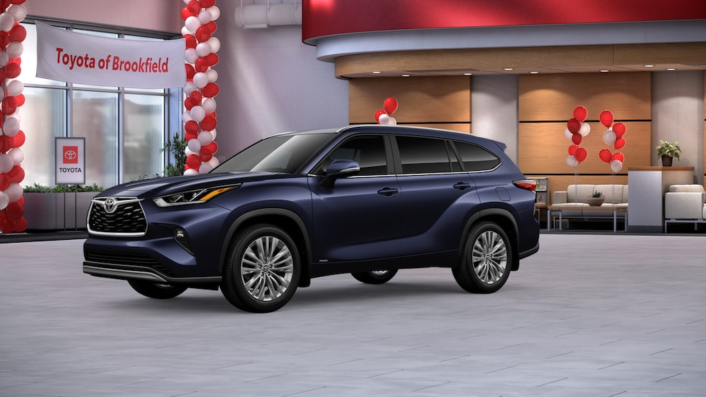 New 2026 Toyota Highlander Hybrid Platinum SUV