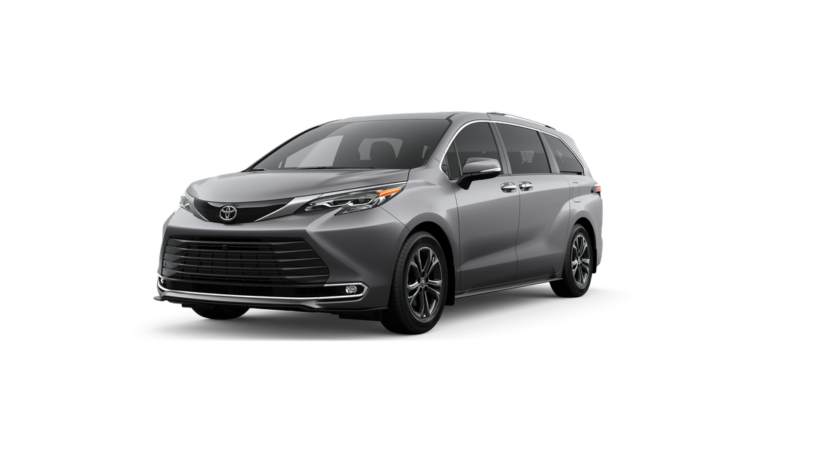 Heavy Metal 2026 Toyota Sienna Minivan All-Wheel Drive Continuously Variable Transmission