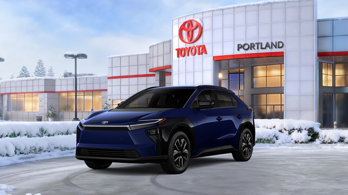 Used 2026 Toyota bZ XLE with VIN JTMBCAEB8TA004411 for sale in Portland, OR
