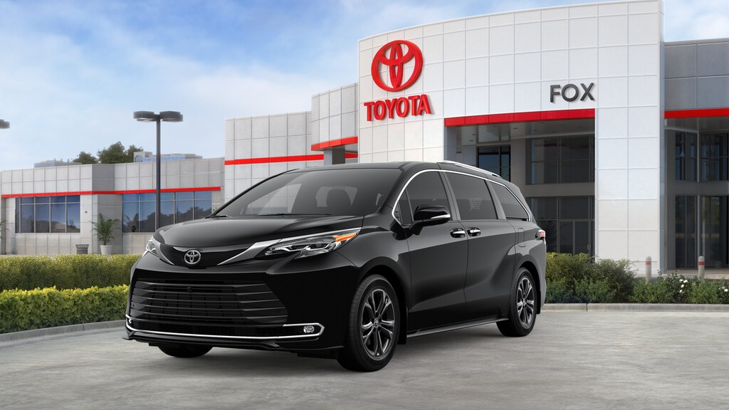 New 2026 Toyota Sienna Platinum Van Passenger Van