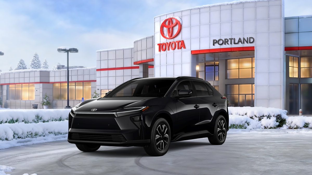 Used 2026 Toyota bZ XLE with VIN JTMBCAEB4TJ016510 for sale in Portland, OR
