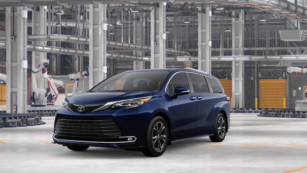 New 2026 Toyota Sienna Platinum Van Passenger Van