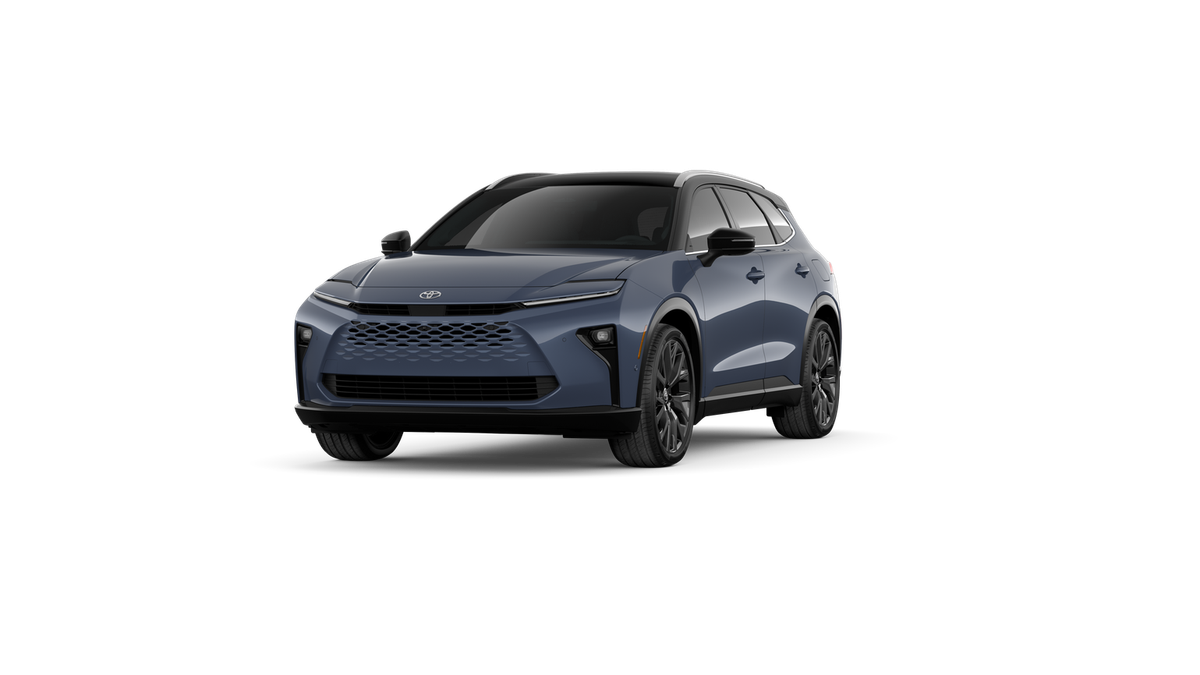 Storm Cloud with Black roof 2026 Toyota Crown Signia SUV / Crossover All-Wheel Drive Continuously Variable Transmission
