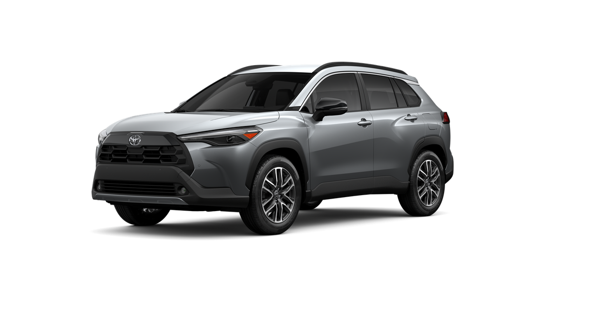 Sonic Silver 2026 Toyota Corolla Cross SUV / Crossover All-Wheel Drive Continuously Variable Transmission