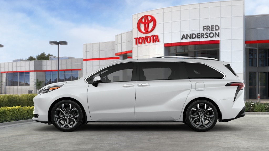New 2025 Toyota Sienna Platinum Van Passenger Van