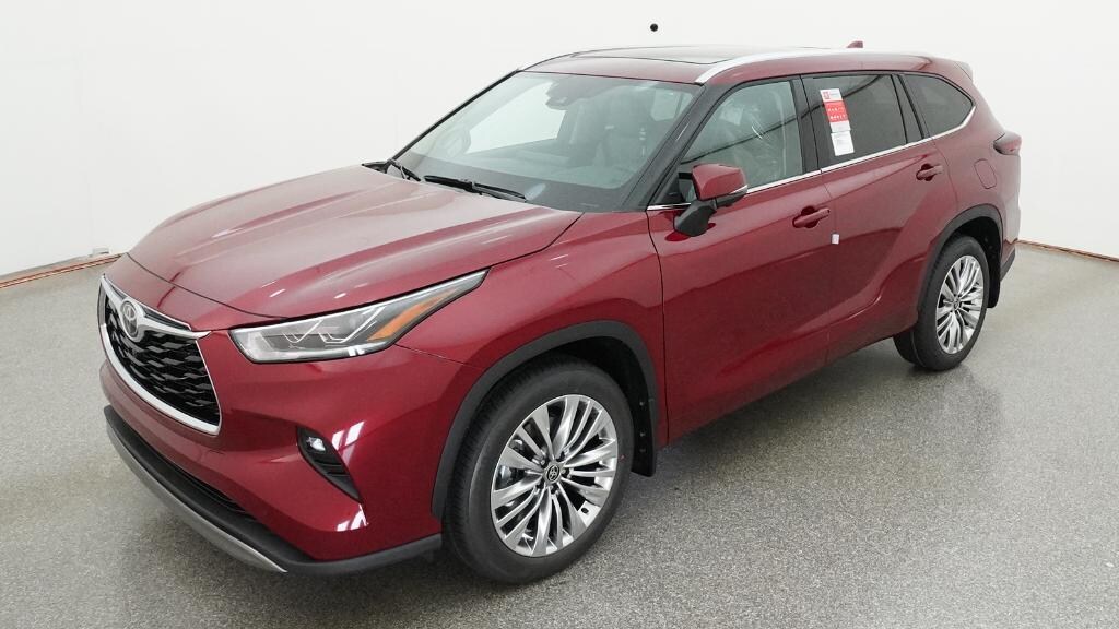New 2026 Toyota Highlander Platinum SUV