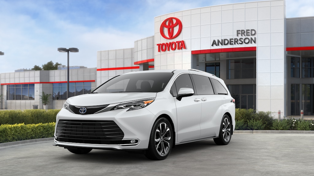New 2025 Toyota Sienna Platinum Van Passenger Van