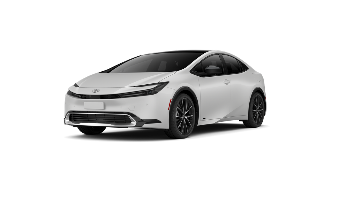 White (Wind Chill Pearl) 2027 Toyota Prius Hatchback  Continuously Variable Transmission