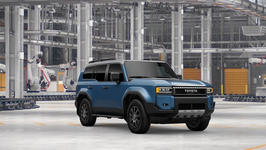 Used 2026 Toyota Land Cruiser Base Heritage Blue Gray Scape Roof