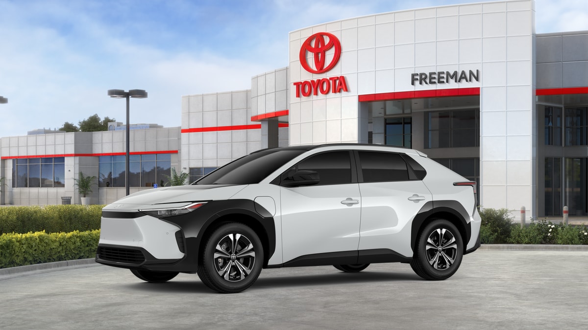 Used 2025 Toyota bZ4X XLE with VIN JTMAAAAA6SA073434 for sale in Hurst, TX