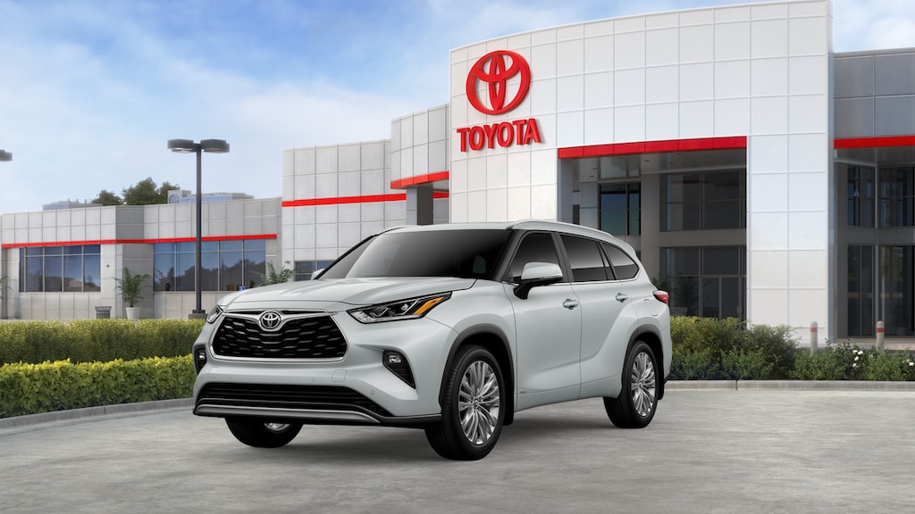 New 2026 Toyota Highlander Hybrid Platinum SUV