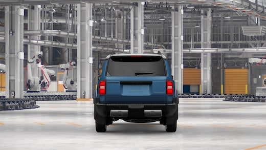 Used 2026 Toyota Land Cruiser Base Heritage Blue Gray Scape Roof