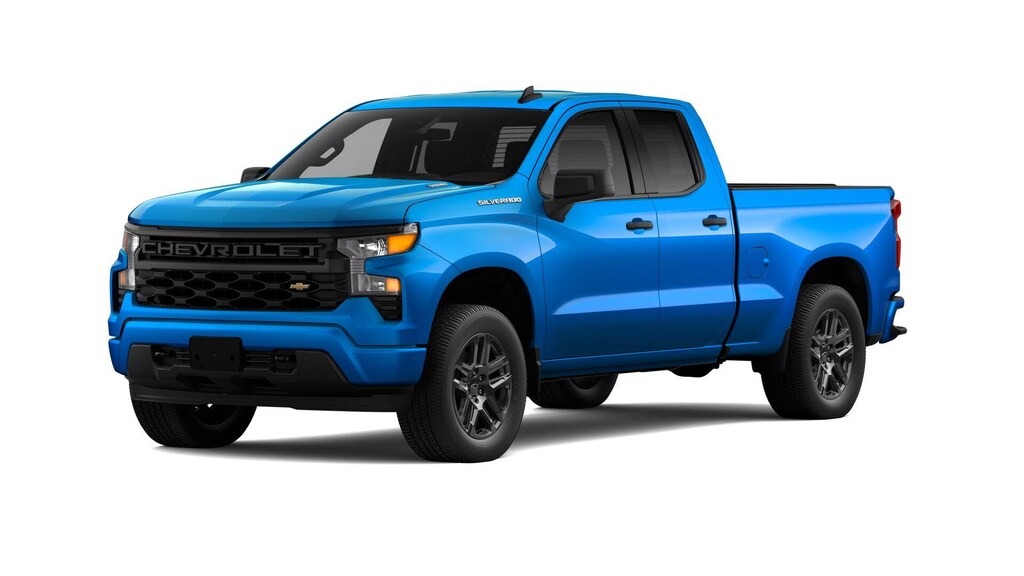 New 2026 Chevrolet Silverado 1500 Custom Truck Double Cab